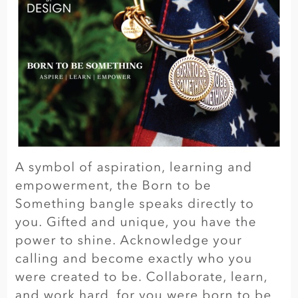 Born to Be Something Alex and Ani Bangle
